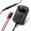 Cargador de baterías QOLTEC Modelo 52660 — 6V/12V, cargador 6W