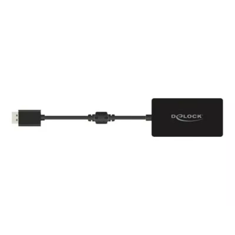 DeLOCK 0,16 m DisplayPort/VGA+HDMI+DVI VGA (D-Sub)+ HDMI + DVI negro