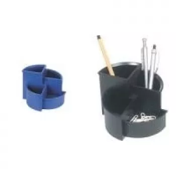 Helit the hub line Portalápices Plástico Azul (H6390634)