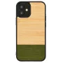 Funda para móvil Man and Wood para iPhone 12 mini – bosque de bambú negro