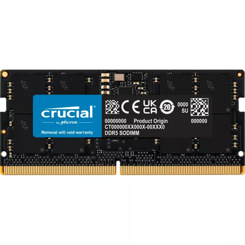Memoria Crucial CT24G56C46S5 DDR5-5600 de 24 GB SO-DIMM, CL46