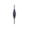 Auriculares gaming con cable GEMBIRD GHS-05-B, circumaurales, 20–20000 Hz, cable de 2 m, 250 g, negro/azul