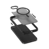 Funda protectora MagSafe Crong para iPhone 16e – negro, diseño resistente