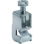 Hager K96L - acero - 23,5 mm - 58 mm - 29,5 mm