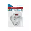 Splitter eléctrico Esperanza ELK311W 2 tomas, entrada USB-C USB-A, blanco