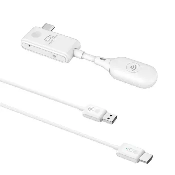 Adaptador inalámbrico HDMI OPTOMA W3P00000021 (WHD221 EZ Cast Mate) – conectividad HDMI/USB-C