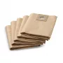 Kärcher 6.904-290 - bolsas de filtro de papel (pack de 5) para aspirador de escoba