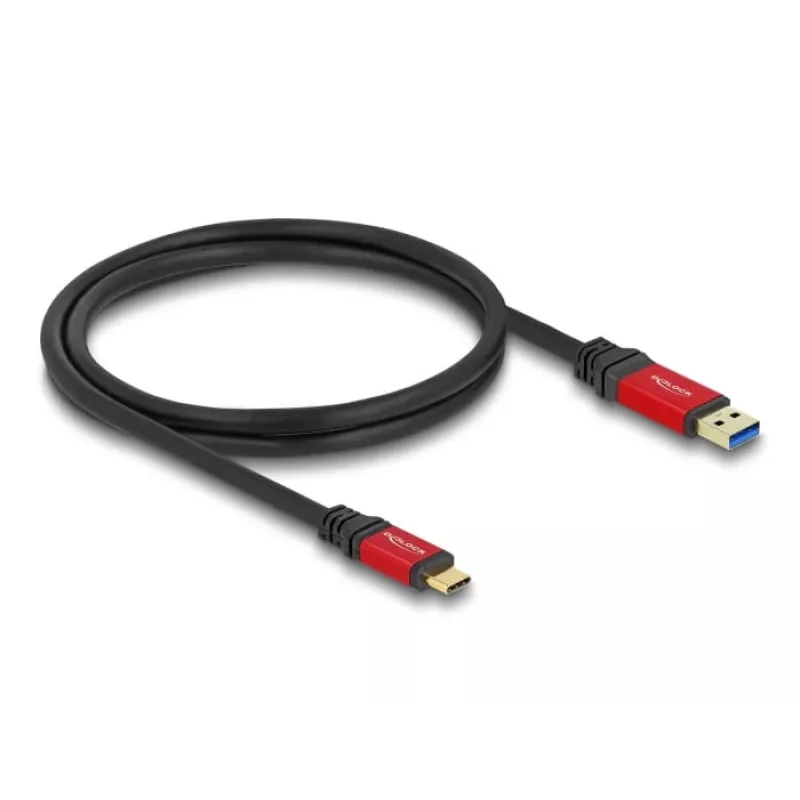 Cable USB DeLOCK 80617 1 m USB Type-A a Type-C 10 Gbit/s