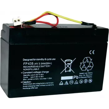 Batería para linterna de mano Beltrona sustituye a la batería original HB90A 4 V 3400 mAh (EISHB90A)