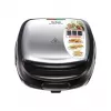 Sandwichera 3 en 1 Tefal SW342D38, negro/acero inoxidable