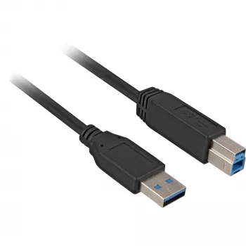 Cable USB Sharkoon 3 m USB3.0-A/USB3.0-B