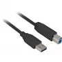 Cable USB Sharkoon 3 m USB3.0-A/USB3.0-B
