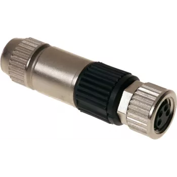 Harting 21 02 151 2405 conector de cable M8-S negro - níquel (21 02 151 2405)