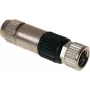 Harting 21 02 151 2405 conector de cable M8-S negro - níquel (21 02 151 2405)