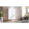 Vitrina Cama Meble PALAZZO BIS 1000×390×1660 mm blanco mate