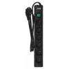 Ever OPTIMA protección contra sobretensiones 1,5 m (6 x UTE; 10 A; negro) (T/LZ08-OPT015/0000)