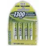ANSMANN - Batería Tipo AA NiMH (recargable) 1300 mAh