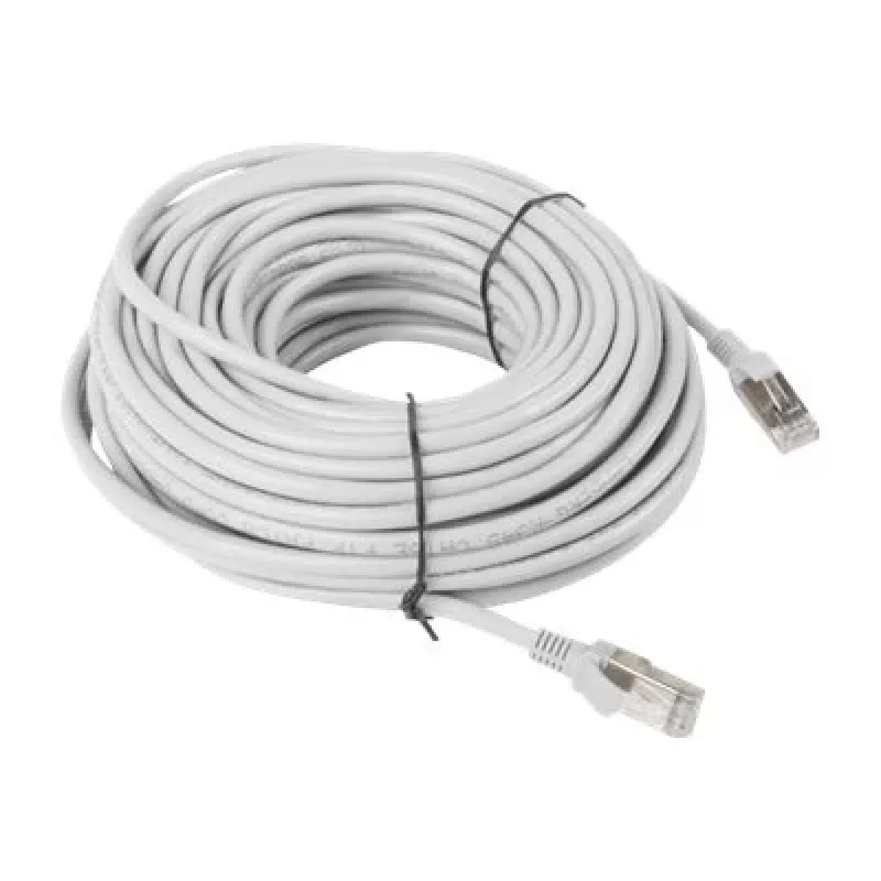 LANBERG Cable de red Cat5e U/UTP RJ-45 a RJ-45 20 m Gris, 26 AWG, conductor CCA