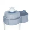 Botella filtrante BRITA Vital azul pastel 600 ml con 2 filtros MicroDisc, sin BPA, apta para lavavajillas