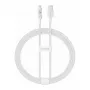 Cable de carga Baseus USB a Lightning 1 m 2,4 A blanco