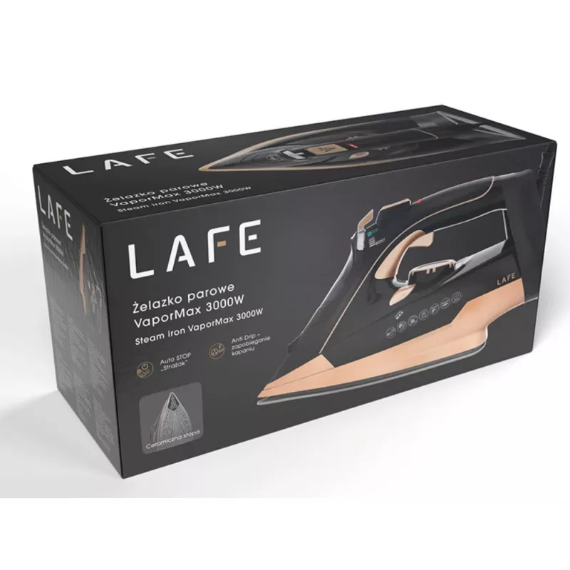 Lafe VaporMax 47583 plancha de vapor, 3000 W