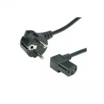 VALUE Cable de alimentación, conector hembra IEC en ángulo 1,8 m (19.99.1118)