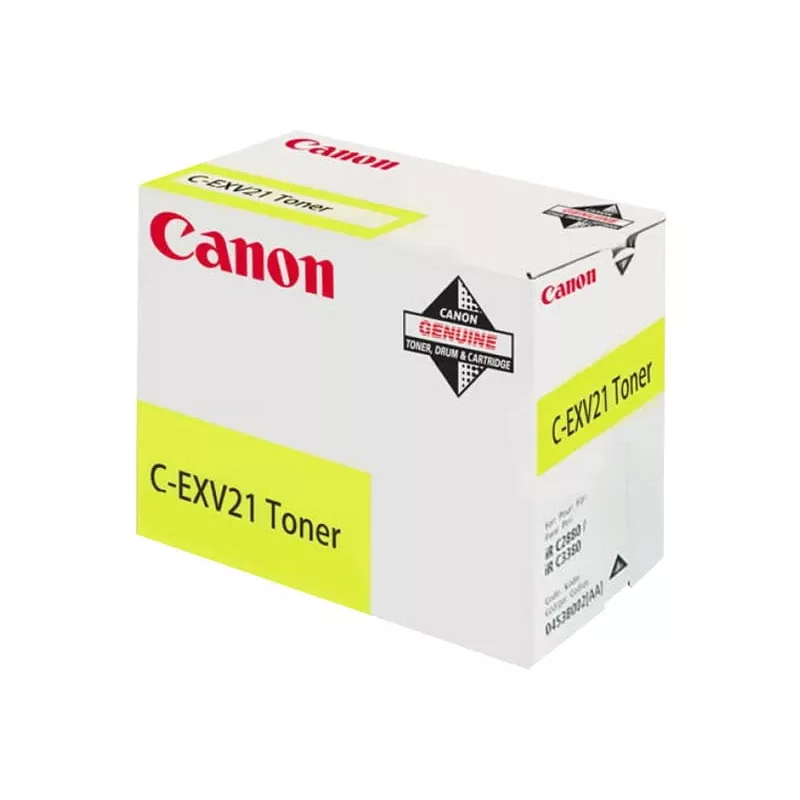 Cartucho de tóner Canon C-EXV21 14000 páginas amarillo