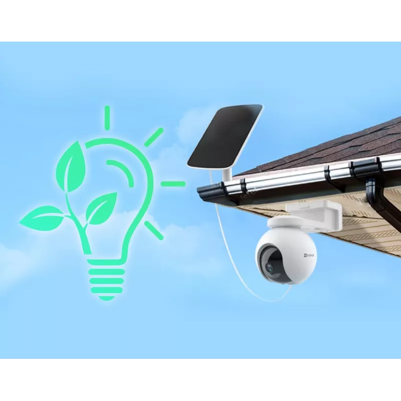 Panel de carga solar EZVIZ silicio monocristalino