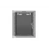 Lanberg WF10-2306-10S armario rack mural de 10" 6U, 336×280×310 mm, puerta de cristal, 20 kg, gris (RAL 7035)