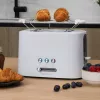 Tostadora Toast&Taste 9000 Double blanca (blanca, 980 vatios, para 2 rebanadas de pan de molde)
