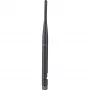 DeLOCK antena WLAN - antena - 5 dBi (para 2,5 GHz), 5 dBi (para 5,825 GHz) - antena omnidireccional - negra (88393)