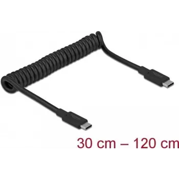 Cable USB DeLOCK 85350 USB 3.2 Gen 2 1,2 m USB-C negro