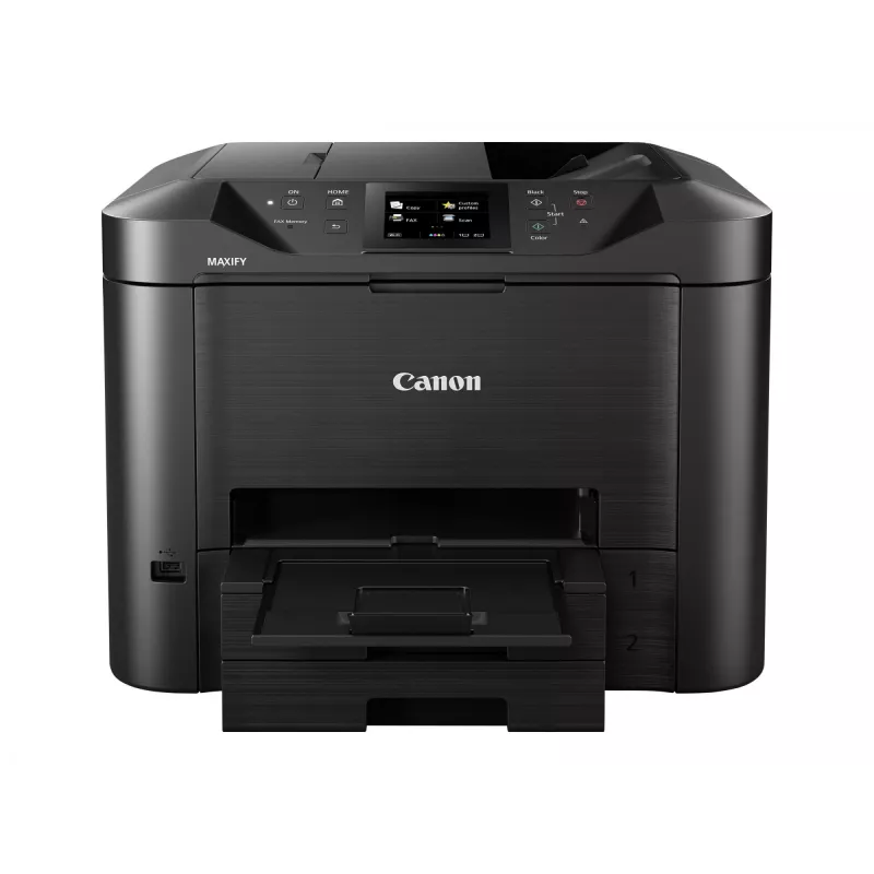 Impresora multifunción de inyección de tinta a color Canon MAXIFY MB5450 A4, imprimir/escanear/copiar/fax, LAN, Wi-Fi, dúplex, ADF