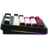 LORGAR KBP70TKLW, teclado gaming mecánico inalámbrico TKL Pro, negro/rojo, distribución EN