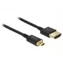 Cable HDMI DeLOCK HDMI-A/HDMI Micro-D 3 m