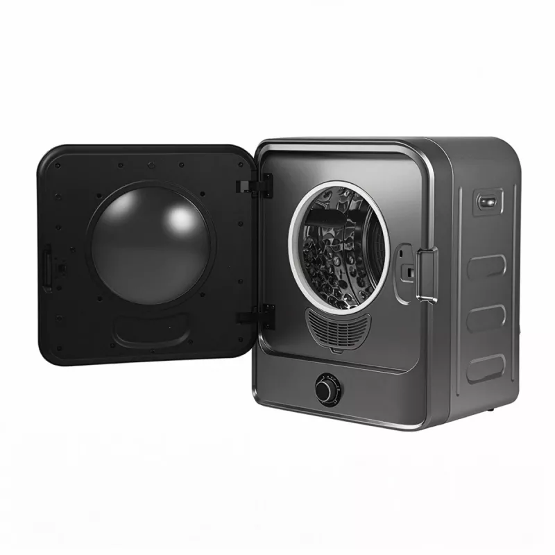Secadora GreenBlue GB415, secadora doméstica compacta, 3 kg de capacidad, 830 W, tambor 260×460 mm, gris
