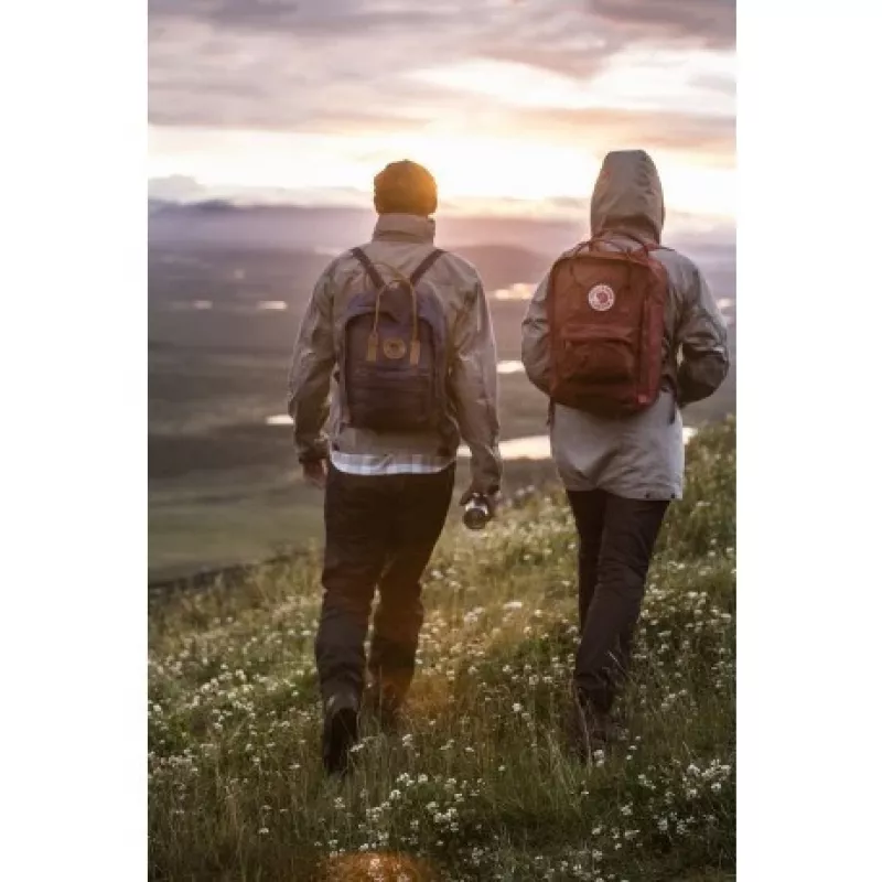 Mochila Fjällräven Kånken grafito vinilo cremallera