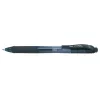 Pentel Energel X - Bolígrafo de gel retráctil - negro - negro - translúcido - plástico - goma - goma - ambidiestro