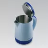 Hervidor de agua Maestro MR-037 1,2 L 1630 W acero inoxidable, azul, base 360°