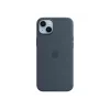 Funda de silicona Apple iPhone 14 Plus MagSafe Storm Blue