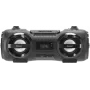Reflexion CDR900BT reproductor de CD portátil boombox, Bluetooth, FM, MP3, LCD, negro/naranja