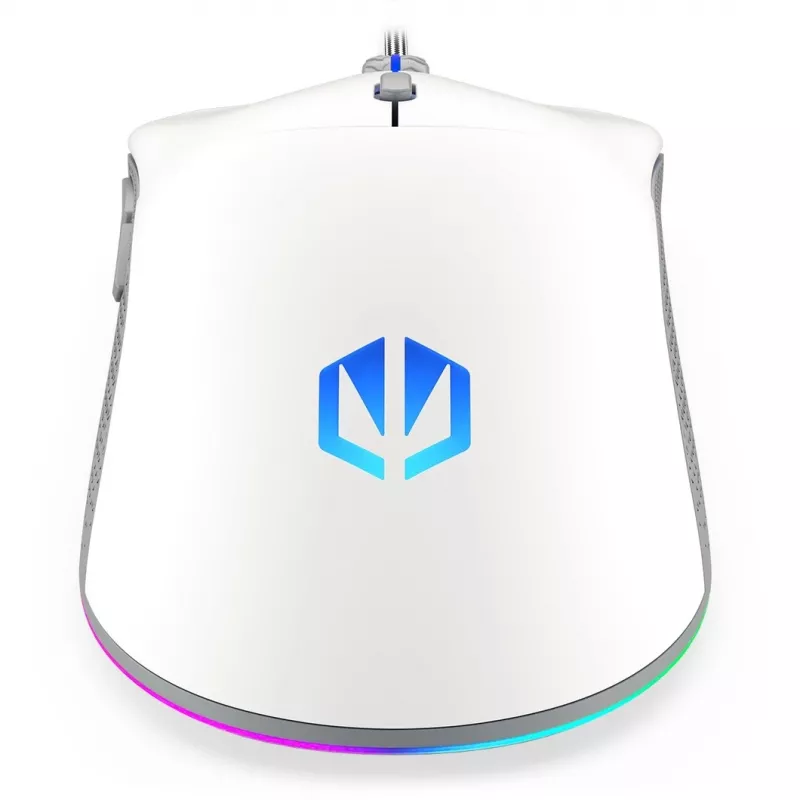 Ratón gaming ENDORFY GEM Plus Onyx Blanco diestro USB Type-C óptico 19000 DPI