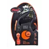 FLEXI Neon S - correa retráctil - 5 m