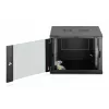 Armario de red de pared DIGITUS Dynamic-N 9HE 19 pulgadas 600x600 mm, IP20, cerradura con llave, sin montar