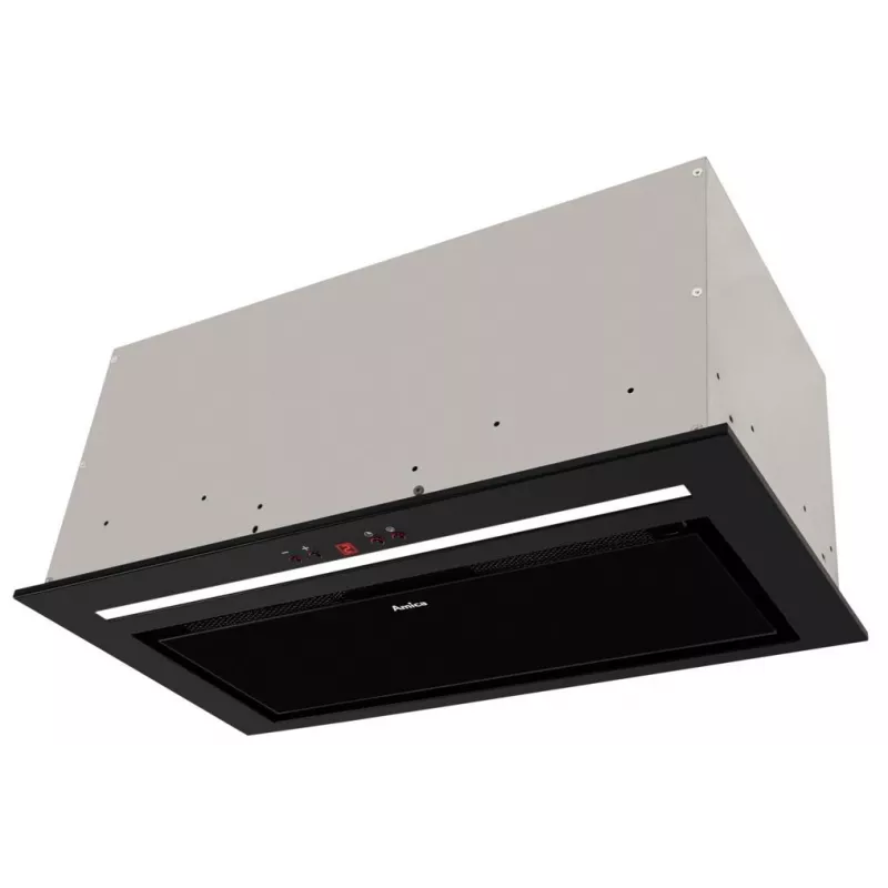 Campana extractora integrable AMICA OMC6451B HC — filtro de carbón activo, nivel de ruido 65 dB, clase energética A