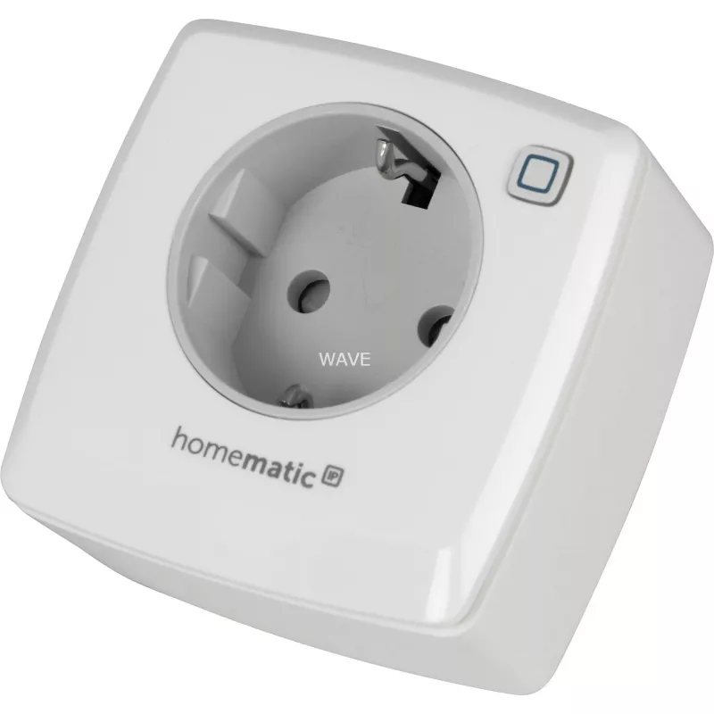 eQ-3 AG Homematic IP HMIP-PSM-2, Interior, Blanco, IP20, Corriente, Tensión, -10 - 35 °C, 3680 W