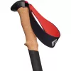 Bastones de trekking Pursuit FLZ M/L, equipo de fitness negro/rojo, 1 par, 125-140 cm