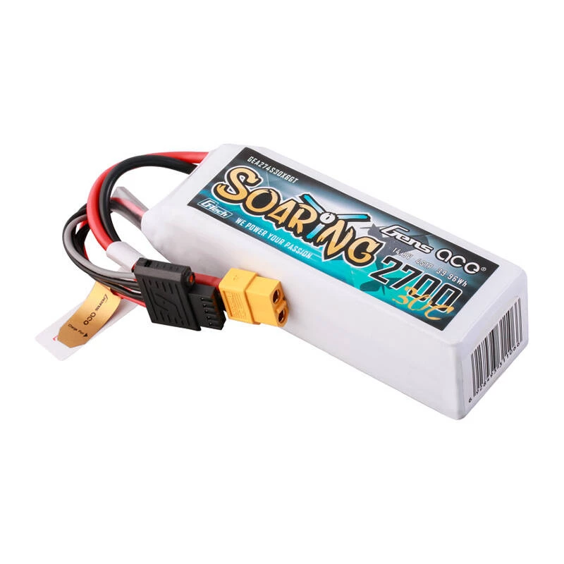Batería LiPo Gens ace G-Tech Soaring 2700mAh 14,8V 30C 4S1P XT60