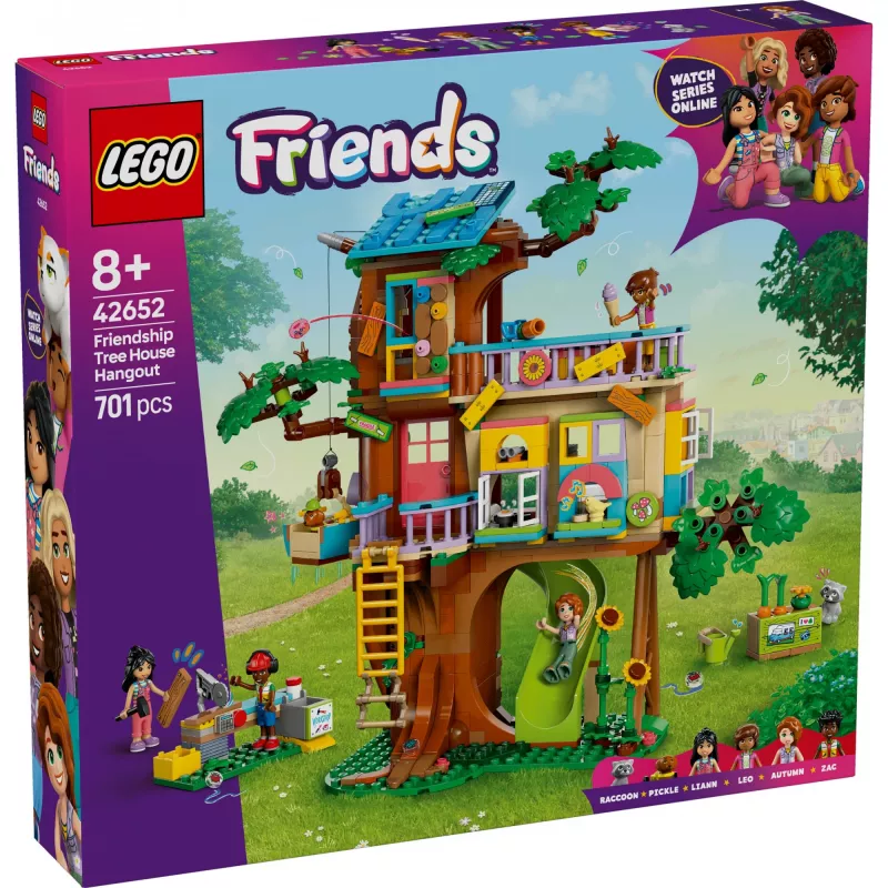 LEGO FRIENDS 42652 Punto de encuentro de la casa del árbol de la amistad