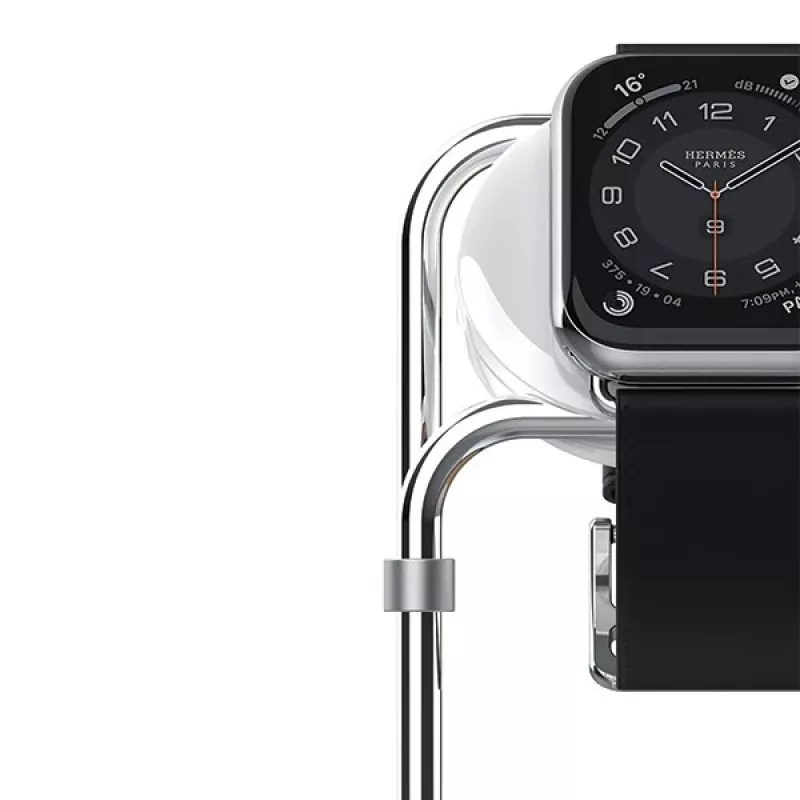 Soporte de carga para Apple Watch SAW-300 inductivo plata